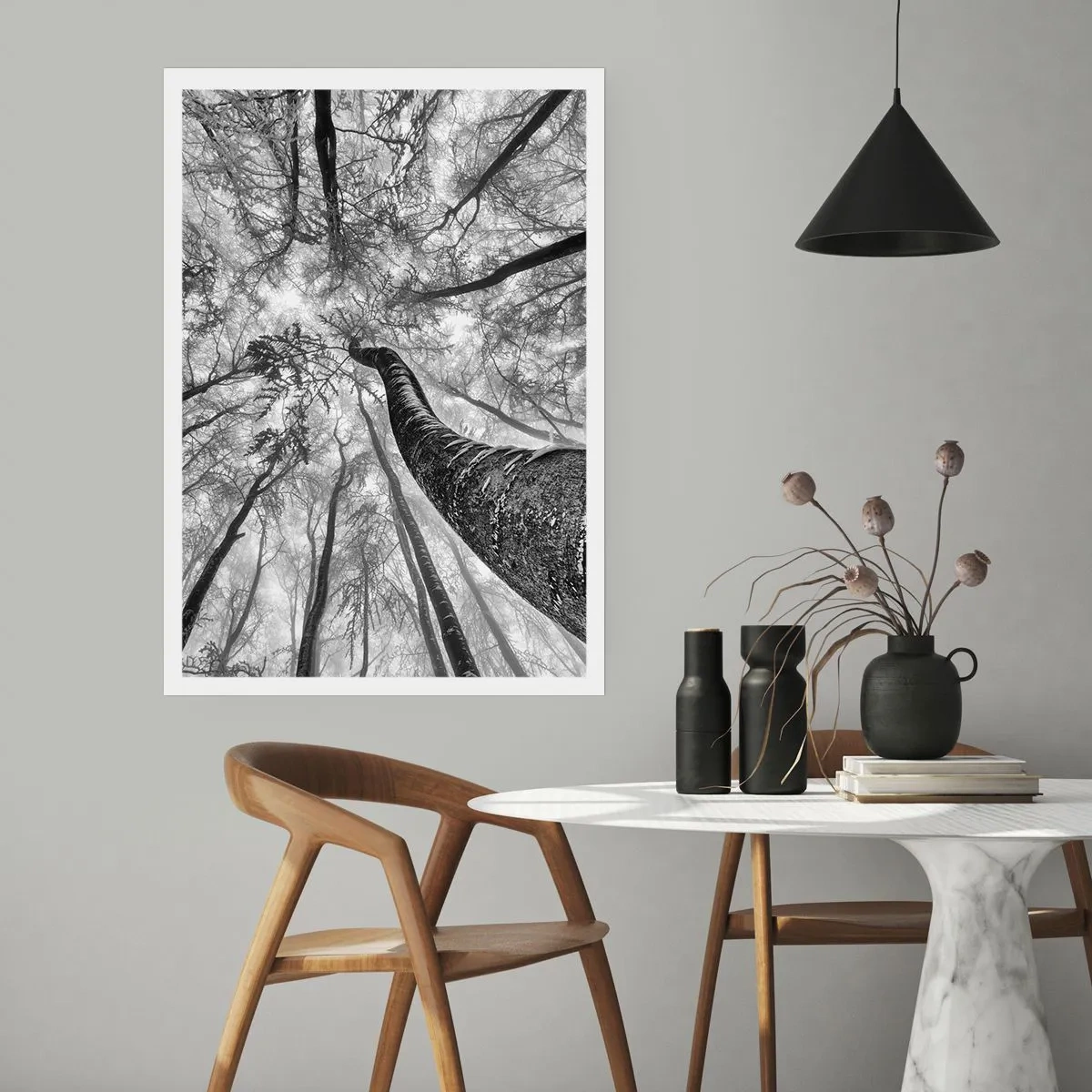 Poster - Rennen zum Licht - 30x40 cm