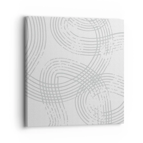 Bild auf Leinwand - Leinwandbild - Es gibt keinen einfachen Weg - 30x30 cm