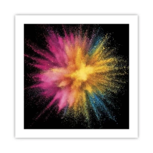 Poster - Die Geburt der Farben - 50x50 cm