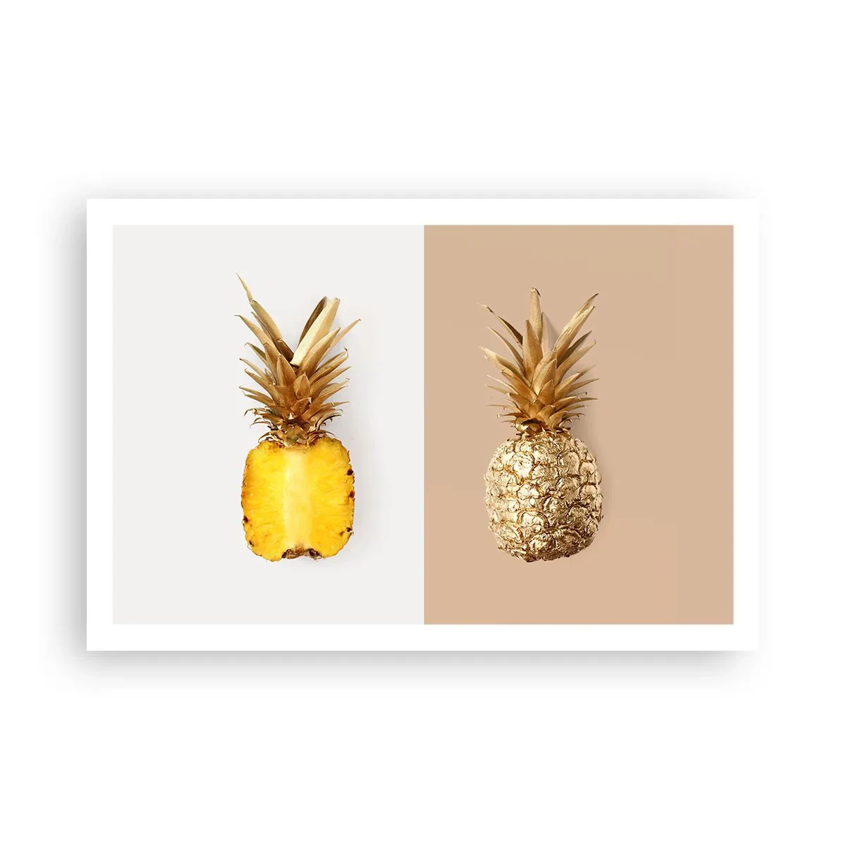 Poster - Ananas für uns - 91x61 cm