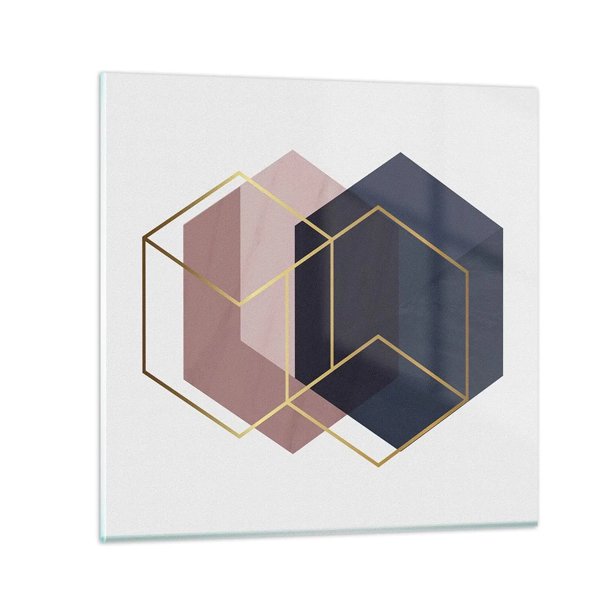 Glasbild - Bild auf glas - Die Kraft der Einfachheit - 70x70 cm