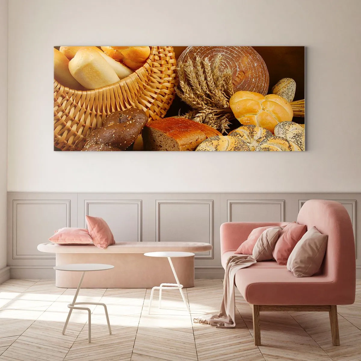 Glasbild - Bild auf glas - Wir sind wieder davongekommen - 100x40 cm