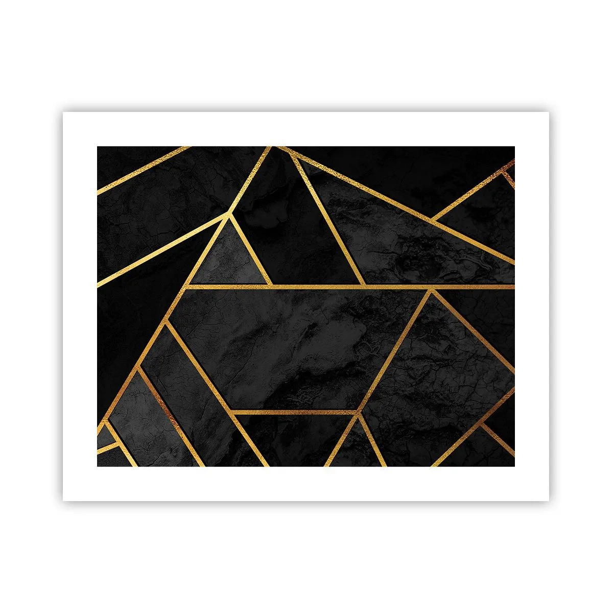 Poster - Dunkelheit und Glanz - 50x40 cm