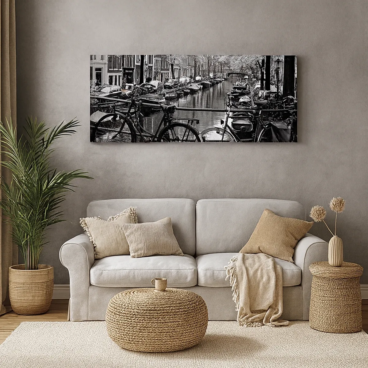 Bild auf Leinwand - Leinwandbild - Ein sehr holländischer Anblick - 30x30 cm