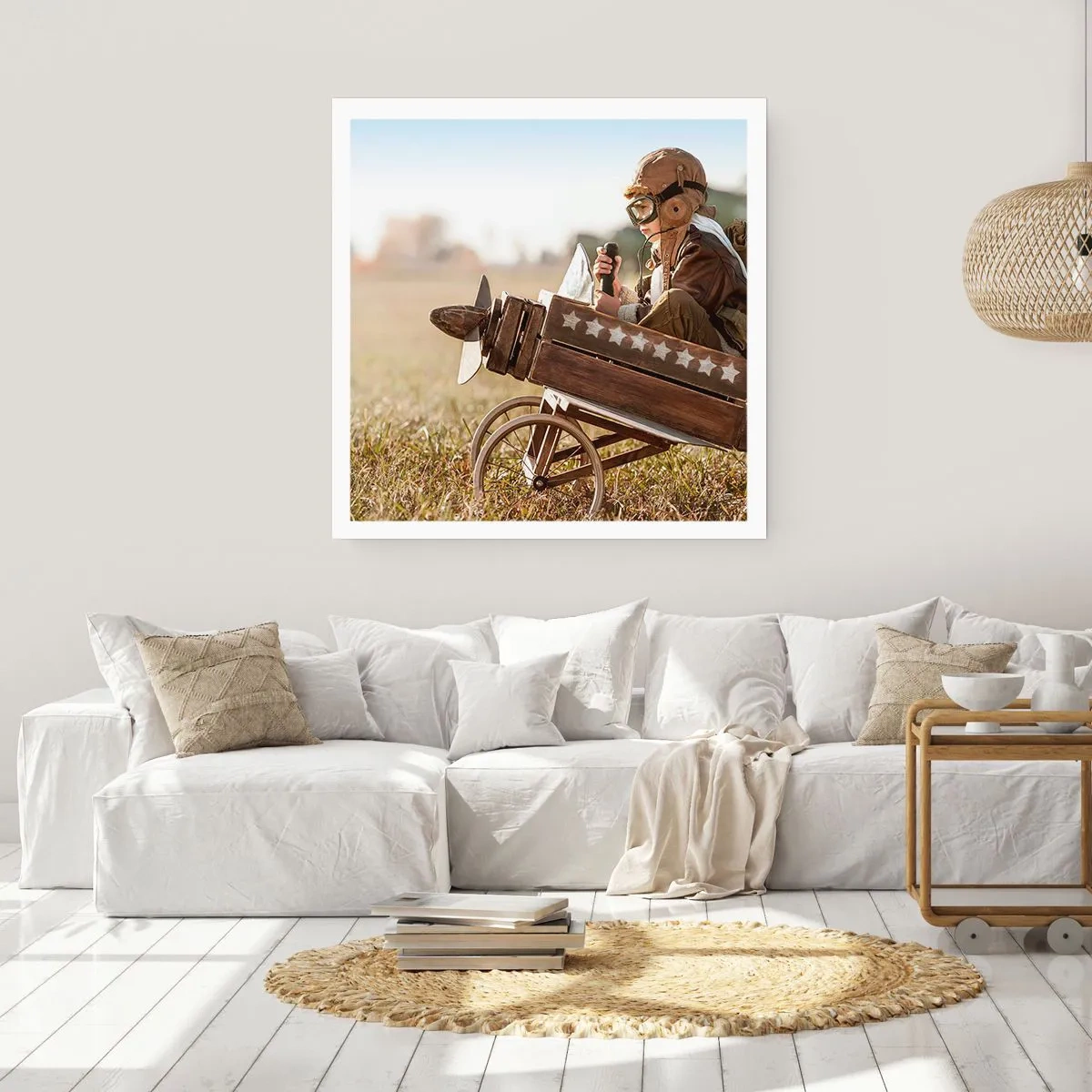 Poster - Start in Richtung eines Traums - 60x60 cm