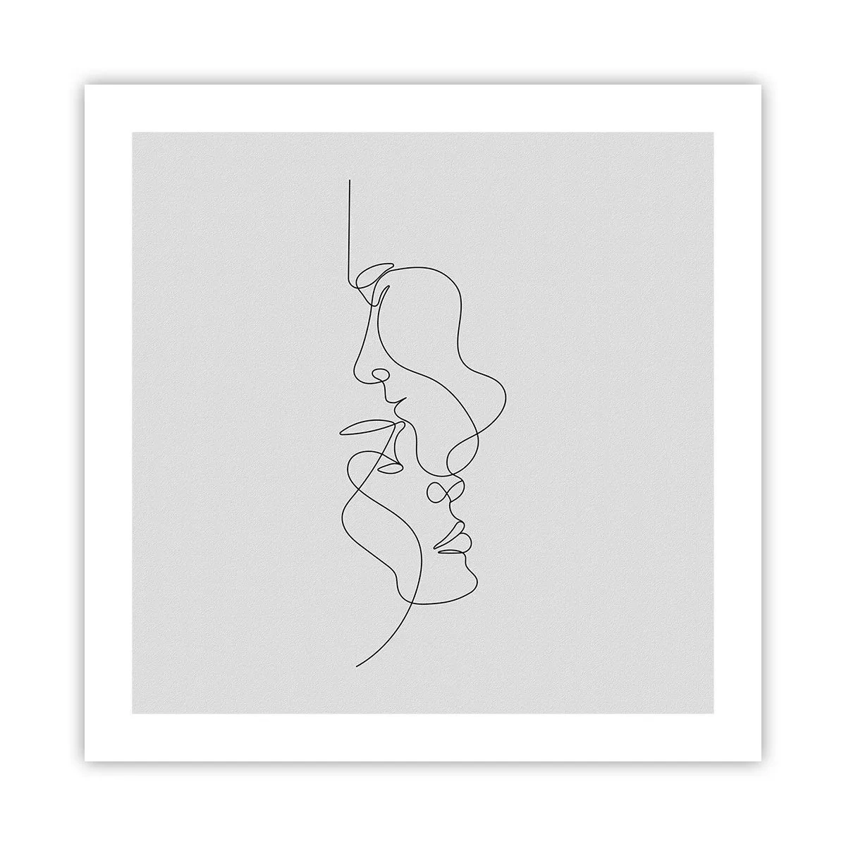 Poster - Die Hitze bitterer Begierden - 50x50 cm