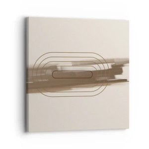 Bild auf Leinwand - Leinwandbild - Ein Hauch von Grau - 30x30 cm