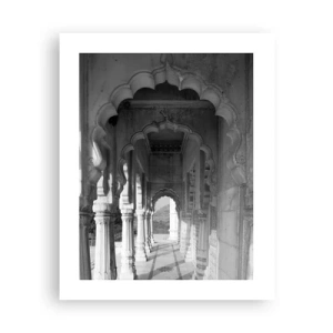 Poster - Hier spielen orientalische Märchen - 40x50 cm