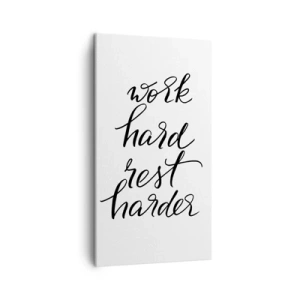 Bild auf Leinwand - Leinwandbild - Lebensbalance - 45x80 cm