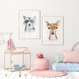 Animal portraits - Inspiration für ein Kinderzimmer