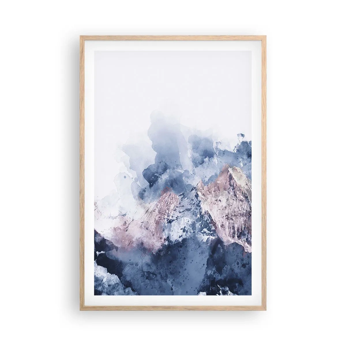 Poster in einem Rahmen aus heller Eiche - Das sind die Spitzen! - 61x91 cm