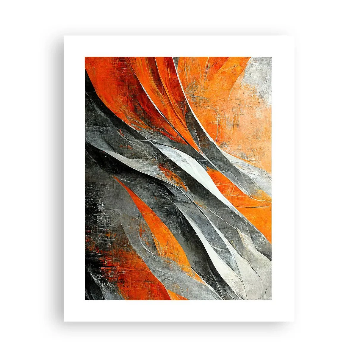 Poster - Hitze und Kälte - 40x50 cm