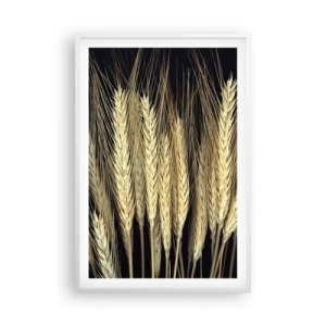 Poster in einem weißen Rahmen - Rustikale Magie - 61x91 cm