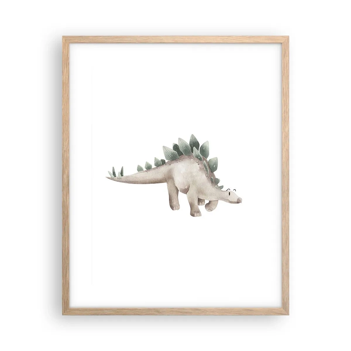 Poster in einem Rahmen aus heller Eiche - Euer Freund - 40x50 cm