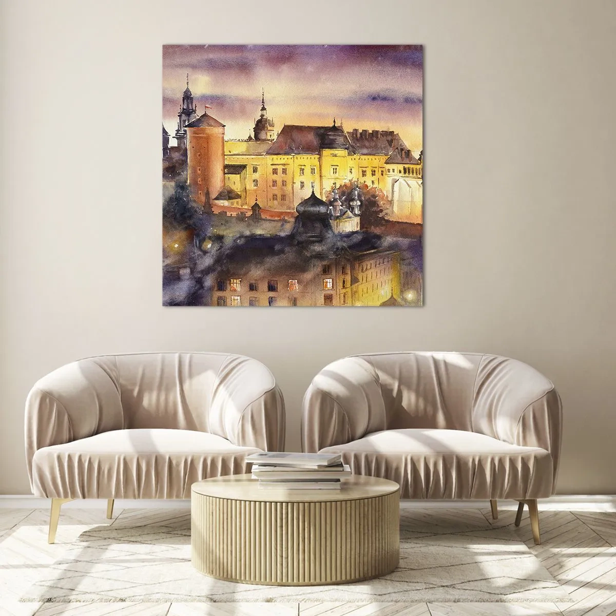 Glasbild - Bild auf glas - Geschichte und Märchen - 40x40 cm