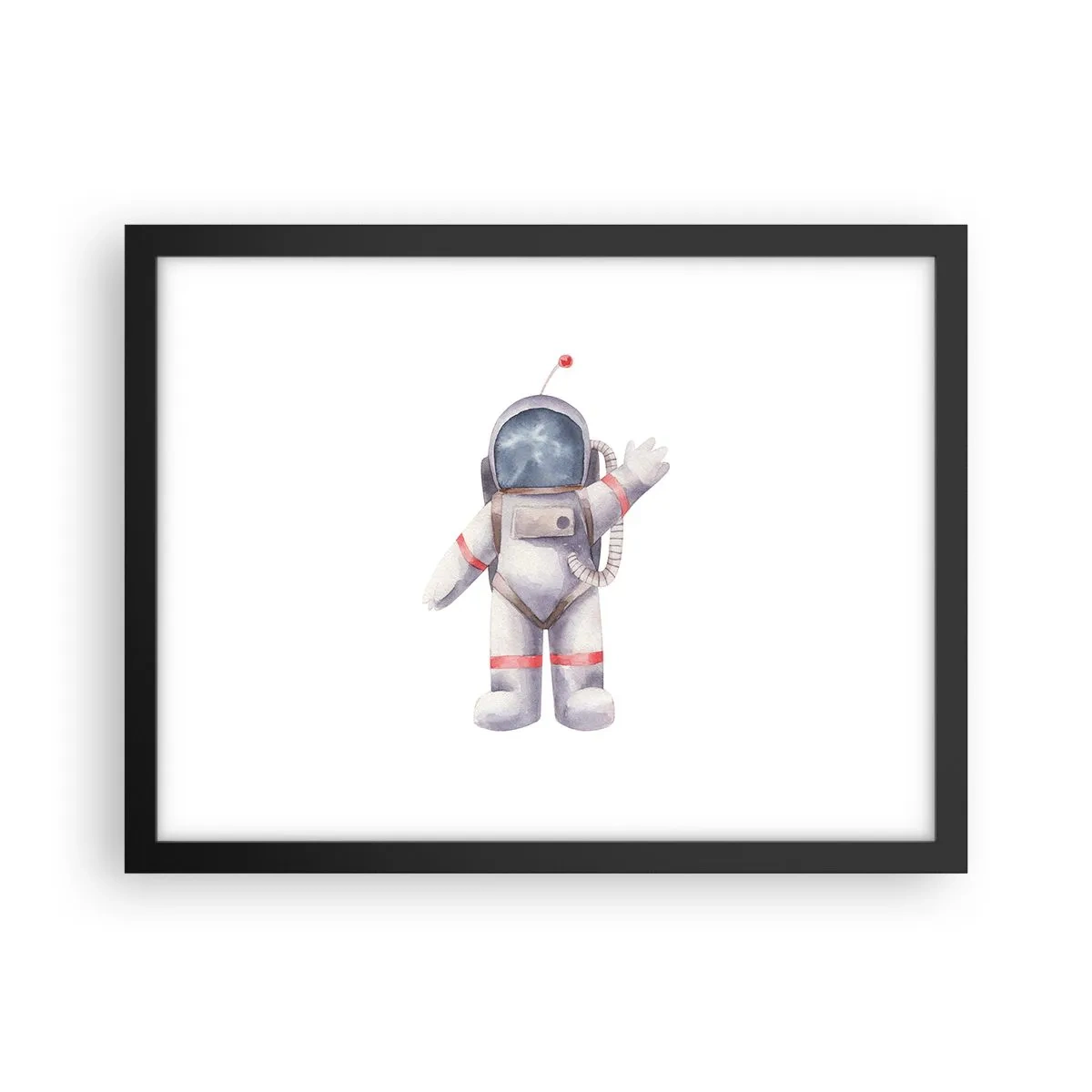 Poster in einem schwarzem Rahmen - Bis dann! - 40x30 cm