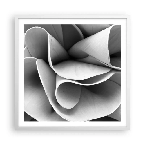 Poster in einem weißen Rahmen - Es passiert im Weltraum - 60x60 cm