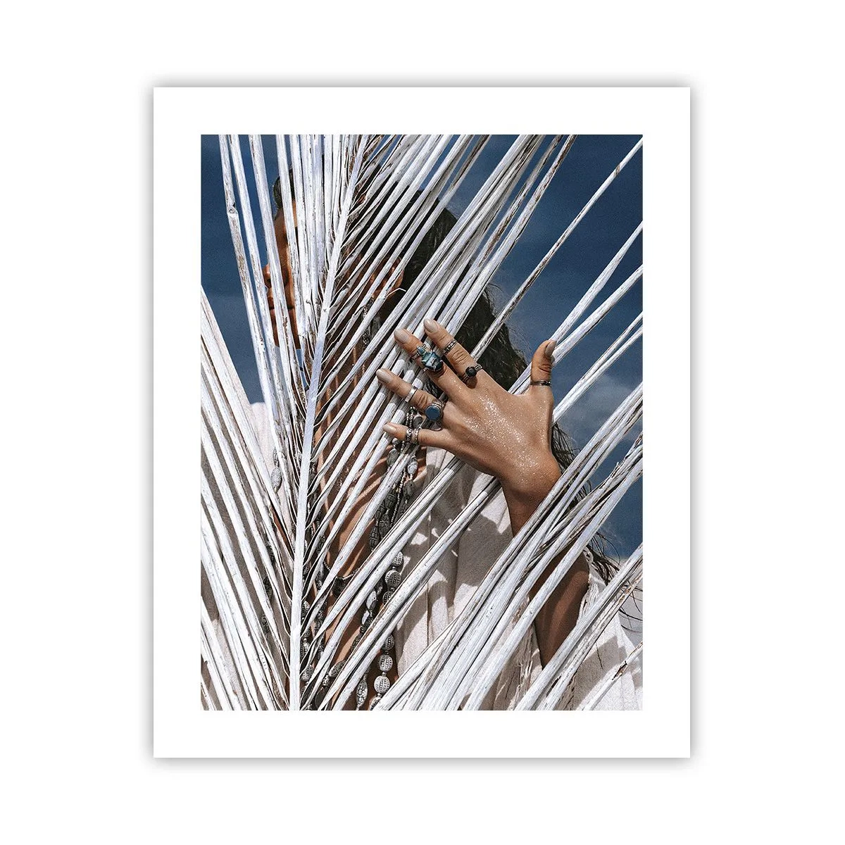 Poster - Das Mädchen des Schamanen? - 40x50 cm