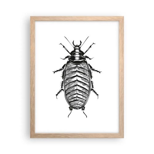 Poster in einem Rahmen aus heller Eiche - Was für ein Exemplar! - 30x40 cm