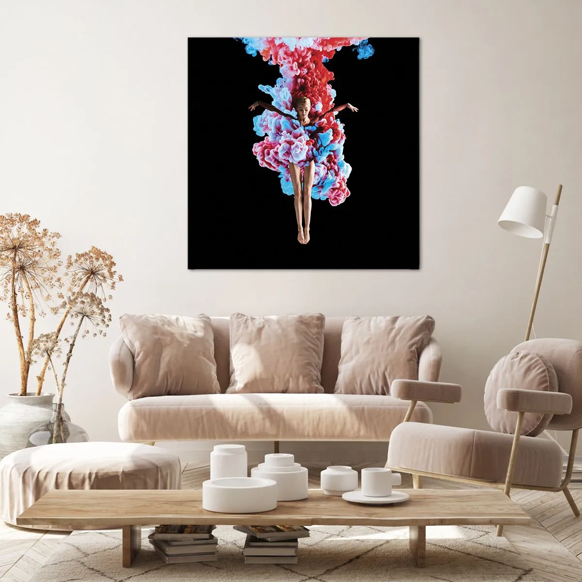 Bild auf Leinwand - Leinwandbild - In voller Blüte - 70x70 cm