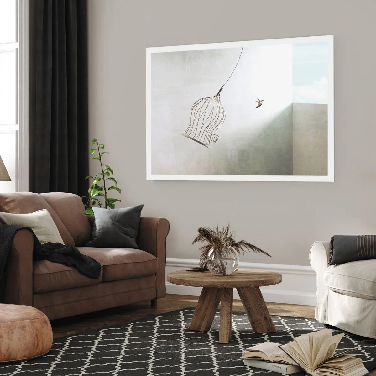 Poster - In seinem Element - 50x40 cm