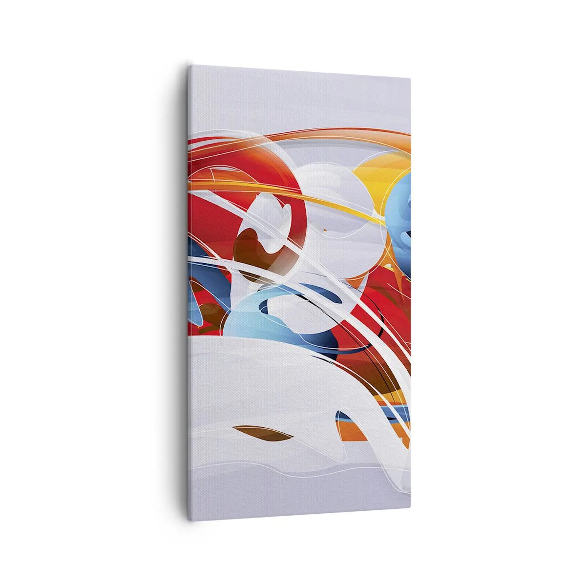 Bild auf Leinwand - Leinwandbild - Der Tanz der Elemente - 55x100 cm