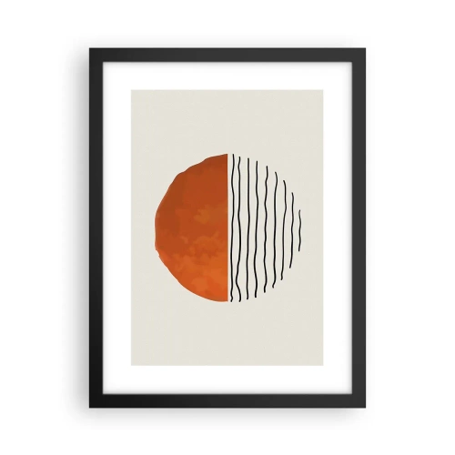 Poster in einem schwarzem Rahmen - Im japanischen Klima - 30x40 cm