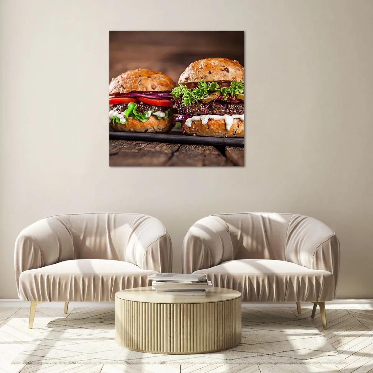 Glasbild - Bild auf glas - Amerikanischer Traum - 50x50 cm