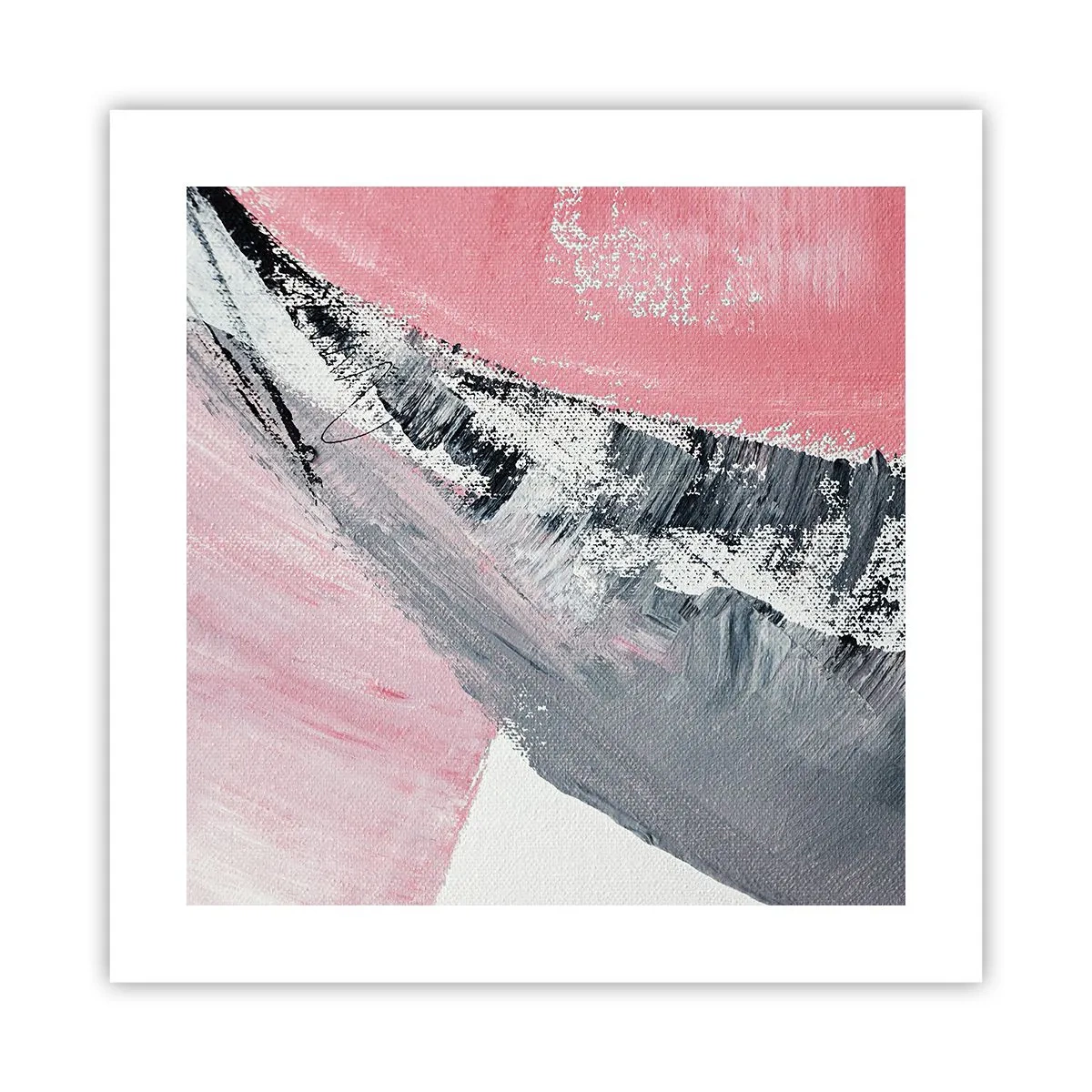 Poster - Passende Komposition - 40x40 cm