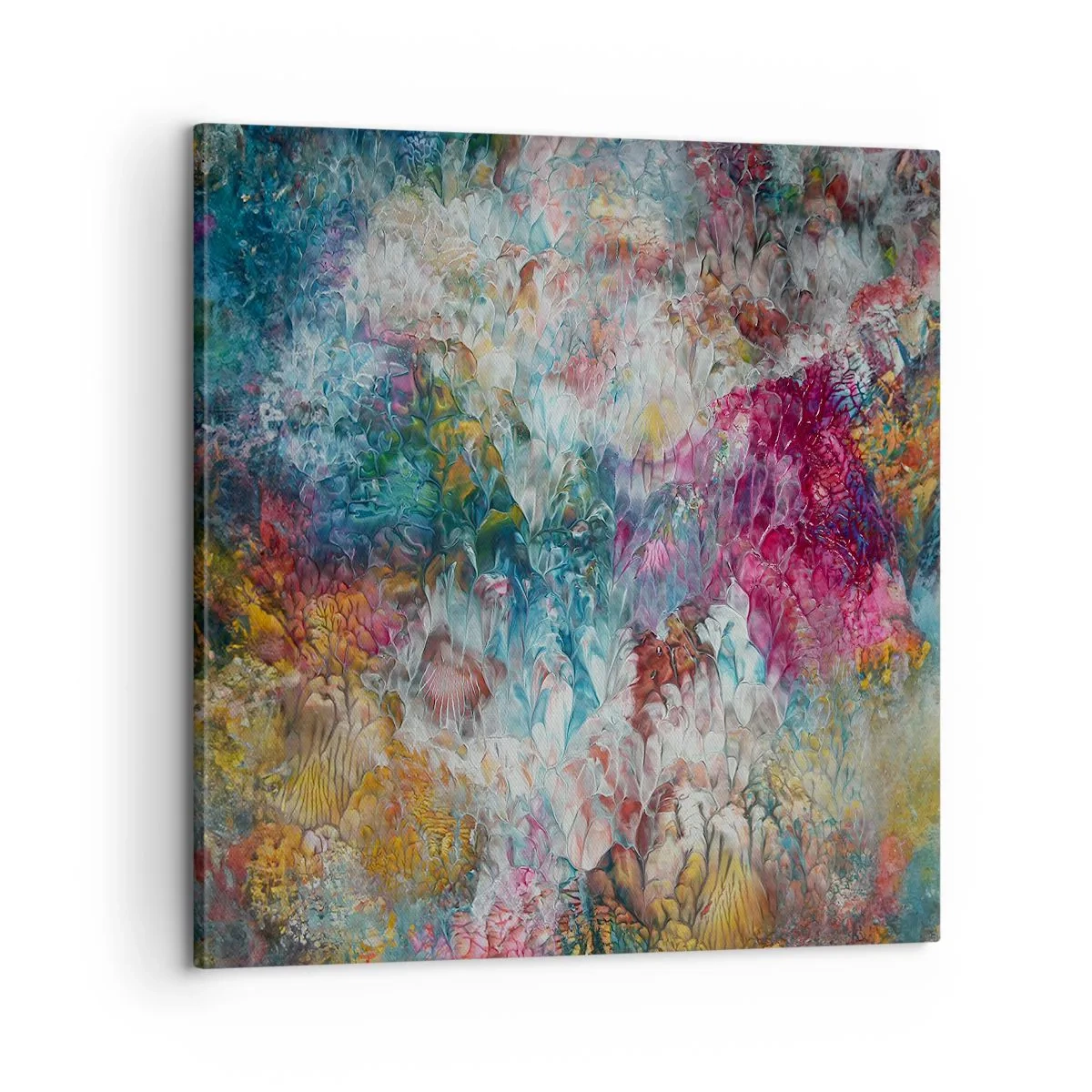 Bild auf Leinwand - Leinwandbild - In voller Blüte - 60x60 cm