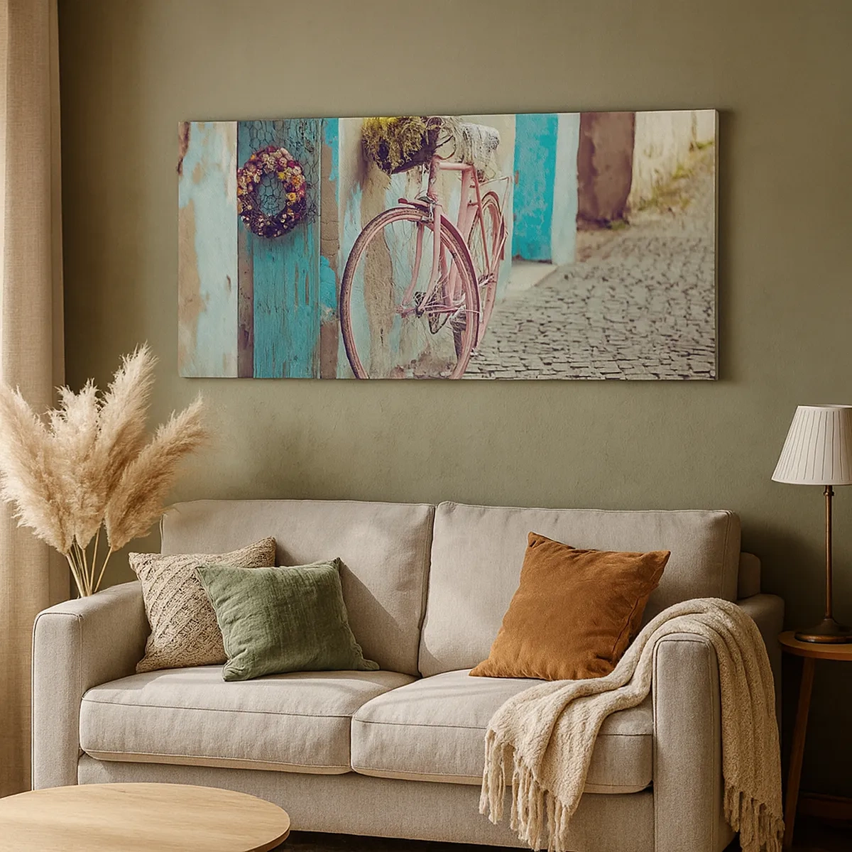 Bild auf Leinwand - Leinwandbild - Ich komme gleich wieder - 30x30 cm