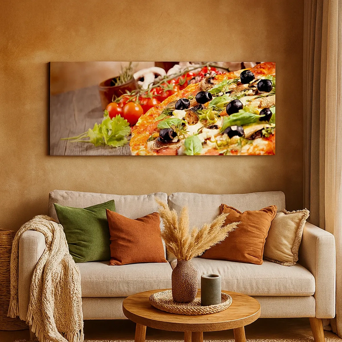 Bild auf Leinwand - Leinwandbild - Aus den tellurischen Zutaten - 30x30 cm