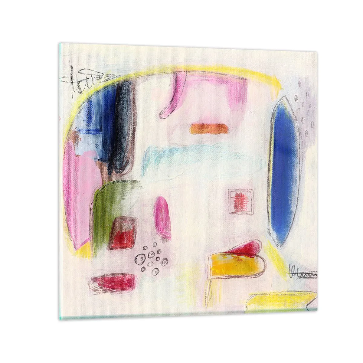 Glasbild - Bild auf glas - Eher konvex als konkav oder flach - 30x30 cm