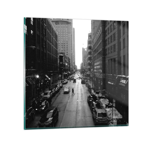 Glasbild - Bild auf glas - Ein weiterer Tag wie jeder andere Tag - 30x30 cm