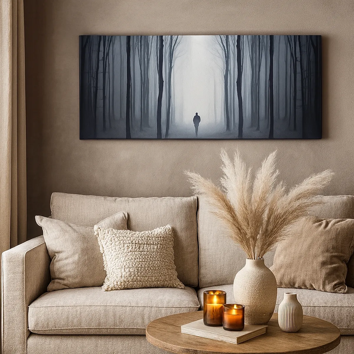 Bild auf Leinwand - Leinwandbild - Alles einfach und übersichtlich - 30x30 cm