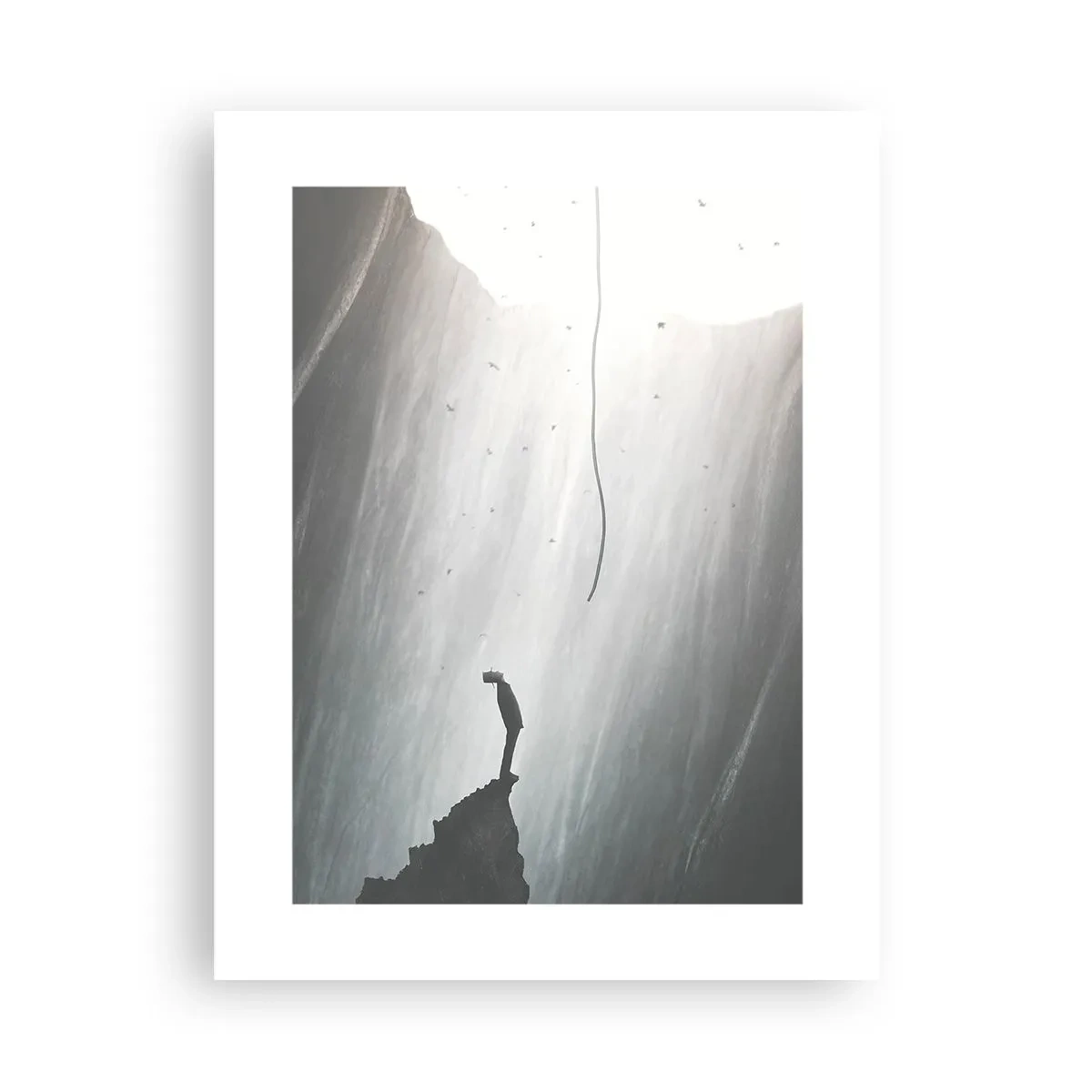 Poster - Es gibt immer einen Ausweg - 30x40 cm