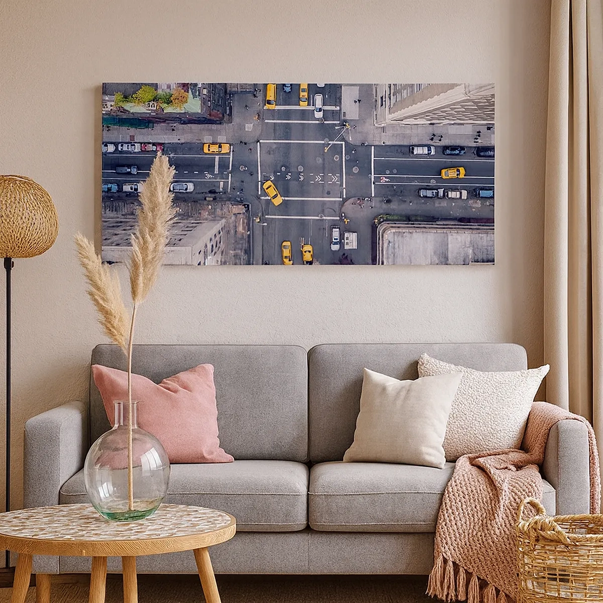 Bild auf Leinwand - Leinwandbild - Eine einfache Wahl - 30x30 cm