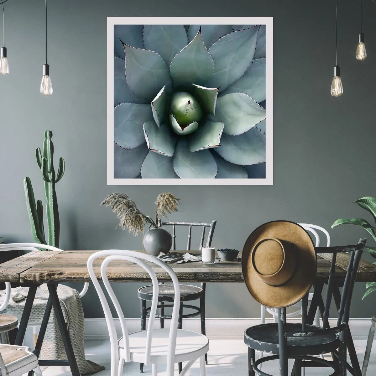 Poster - Es lockt an und warnt - 40x40 cm