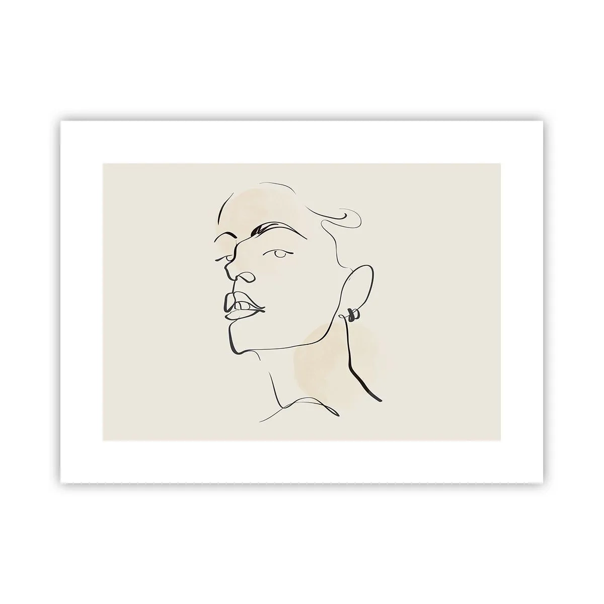 Poster - Ein stolzer Blick - 40x30 cm