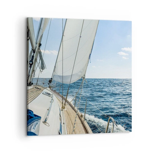 Bild auf Leinwand - Leinwandbild - Ahoi, Abenteuer - 60x60 cm