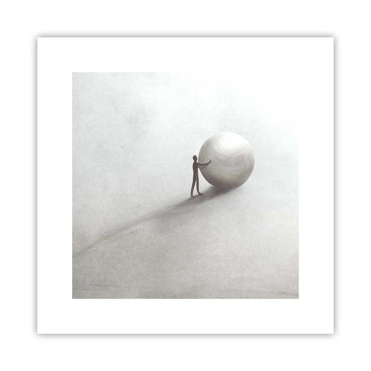 Poster - Das Spiel des Lebens - 30x30 cm