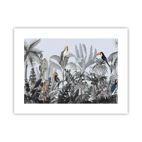 Poster - Afrikanisches Märchen - 40x30 cm