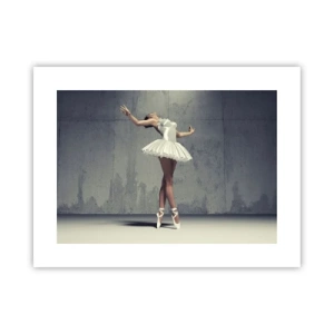 Poster - Leicht wie ein Vogel - 40x30 cm