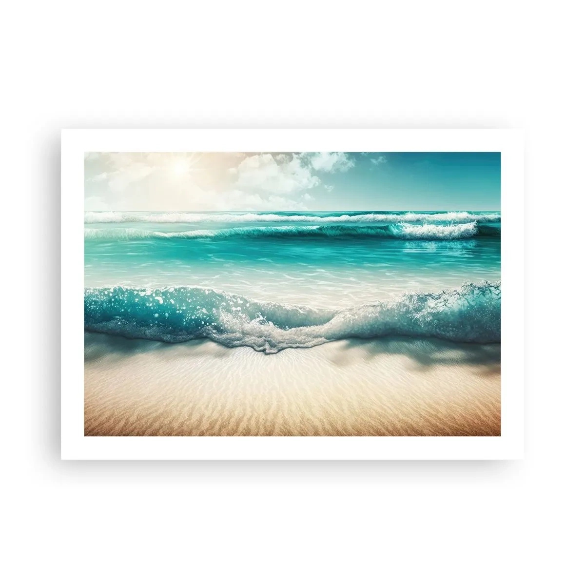 Poster - Frieden des Ozeans - 70x50 cm