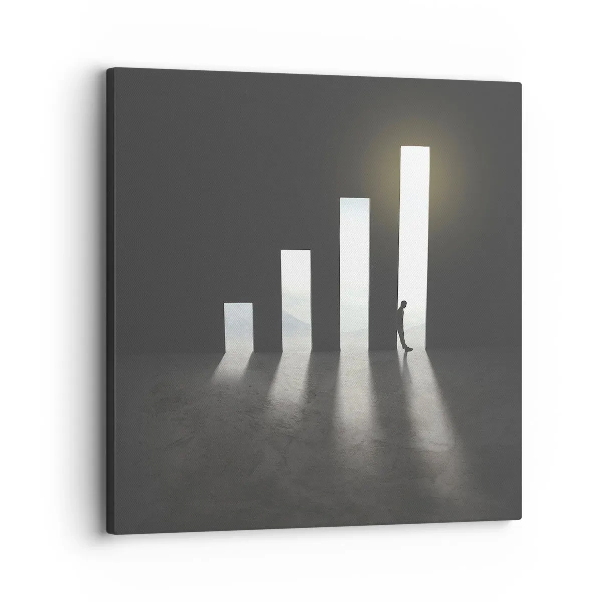 Bild auf Leinwand - Leinwandbild - Erfolg – Impression - 30x30 cm