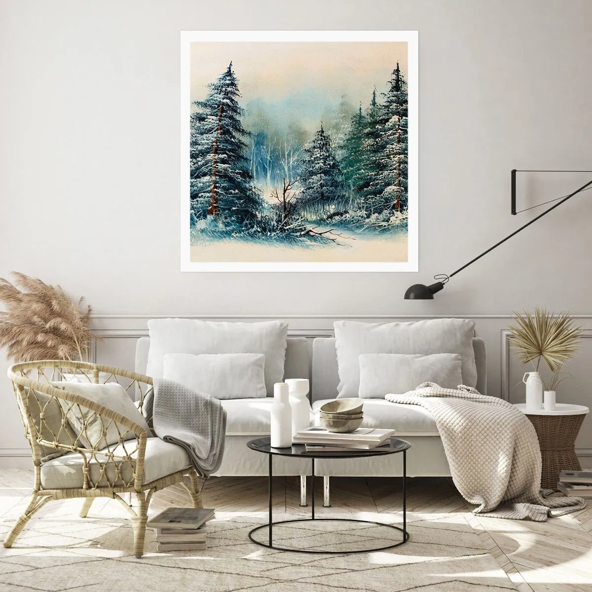 Poster - Bereit für Weihnachten - 40x40 cm