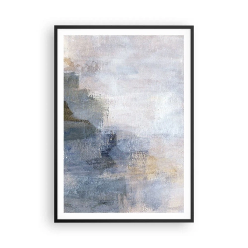 Poster in einem schwarzem Rahmen - Farbtöne und Akkorde - 70x100 cm