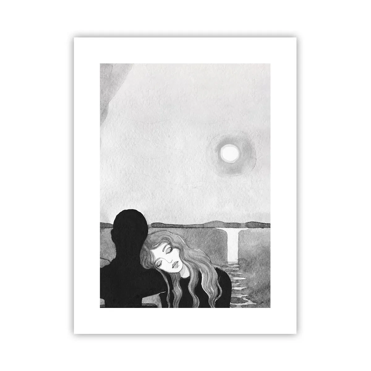 Poster - Immer ein Geheimnis - 30x40 cm