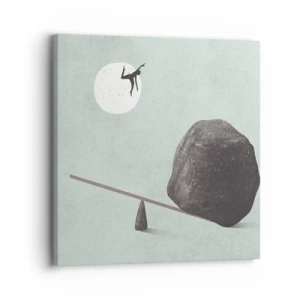 Bild auf Leinwand - Leinwandbild - Erfüllte Träume - 30x30 cm