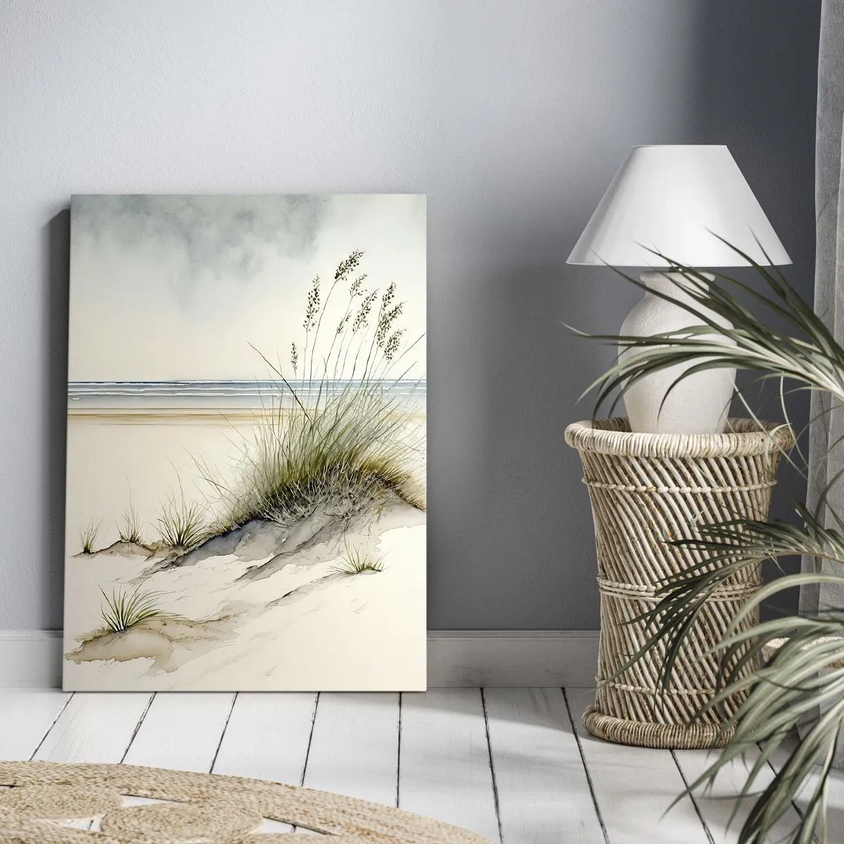 Bild auf Leinwand - Leinwandbild - Vom Wind verwöhnt - 65x120 cm